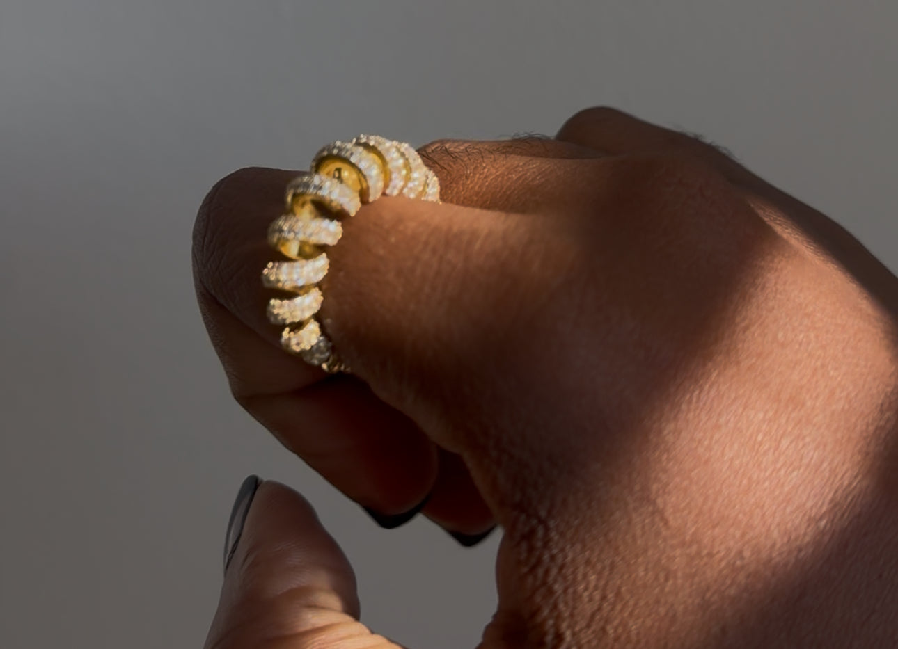 CURLY FRY RING